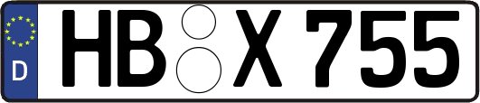 HB-X755