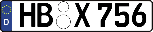 HB-X756