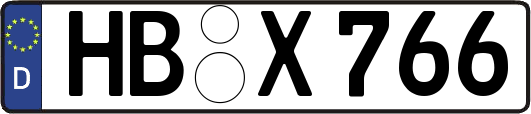 HB-X766