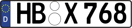 HB-X768