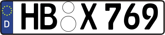 HB-X769