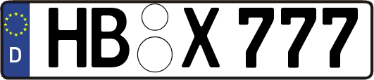 HB-X777