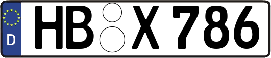 HB-X786