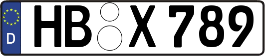 HB-X789