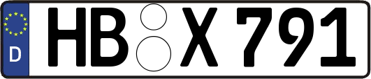 HB-X791