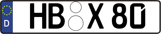 HB-X80