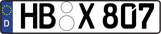 HB-X807