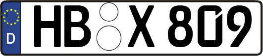 HB-X809