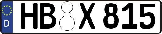 HB-X815