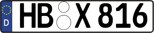 HB-X816