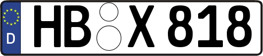 HB-X818