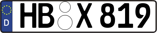 HB-X819