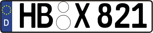 HB-X821