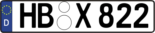 HB-X822