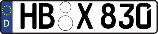 HB-X830