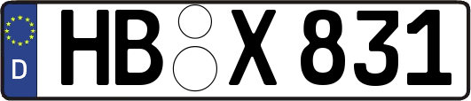HB-X831