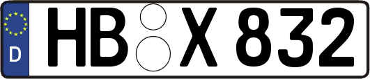HB-X832