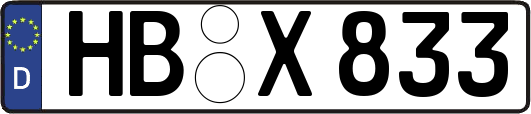 HB-X833