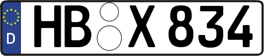 HB-X834