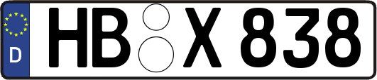 HB-X838