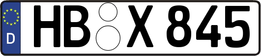 HB-X845