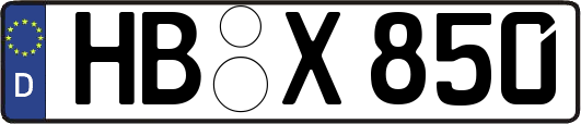 HB-X850