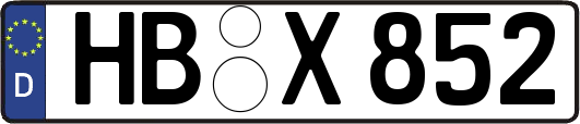 HB-X852
