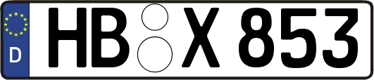 HB-X853