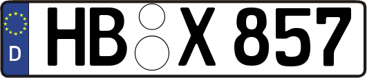 HB-X857
