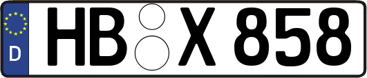 HB-X858