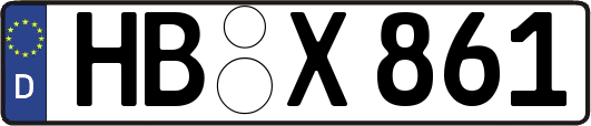 HB-X861