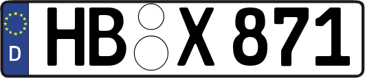 HB-X871