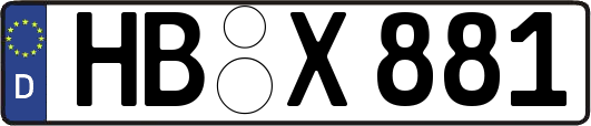 HB-X881