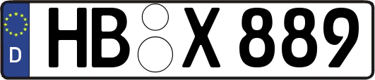 HB-X889