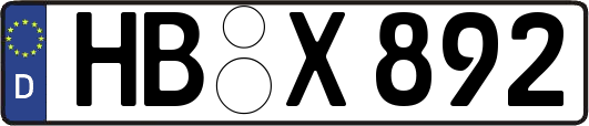 HB-X892