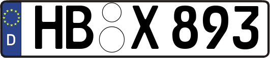 HB-X893