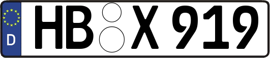 HB-X919