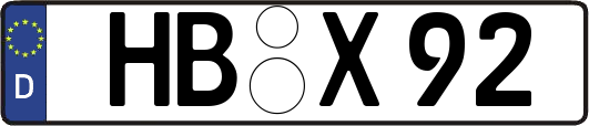 HB-X92