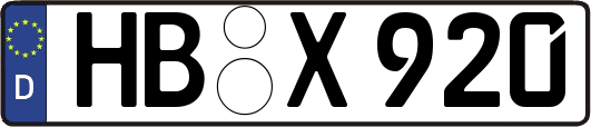 HB-X920
