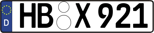 HB-X921