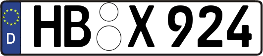HB-X924