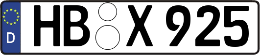 HB-X925
