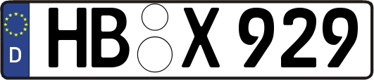 HB-X929
