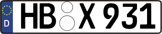 HB-X931