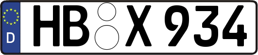 HB-X934
