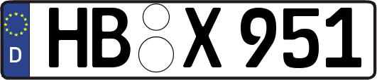 HB-X951