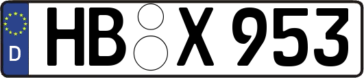 HB-X953