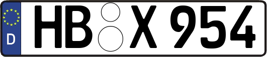 HB-X954