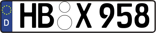 HB-X958