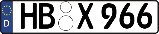 HB-X966